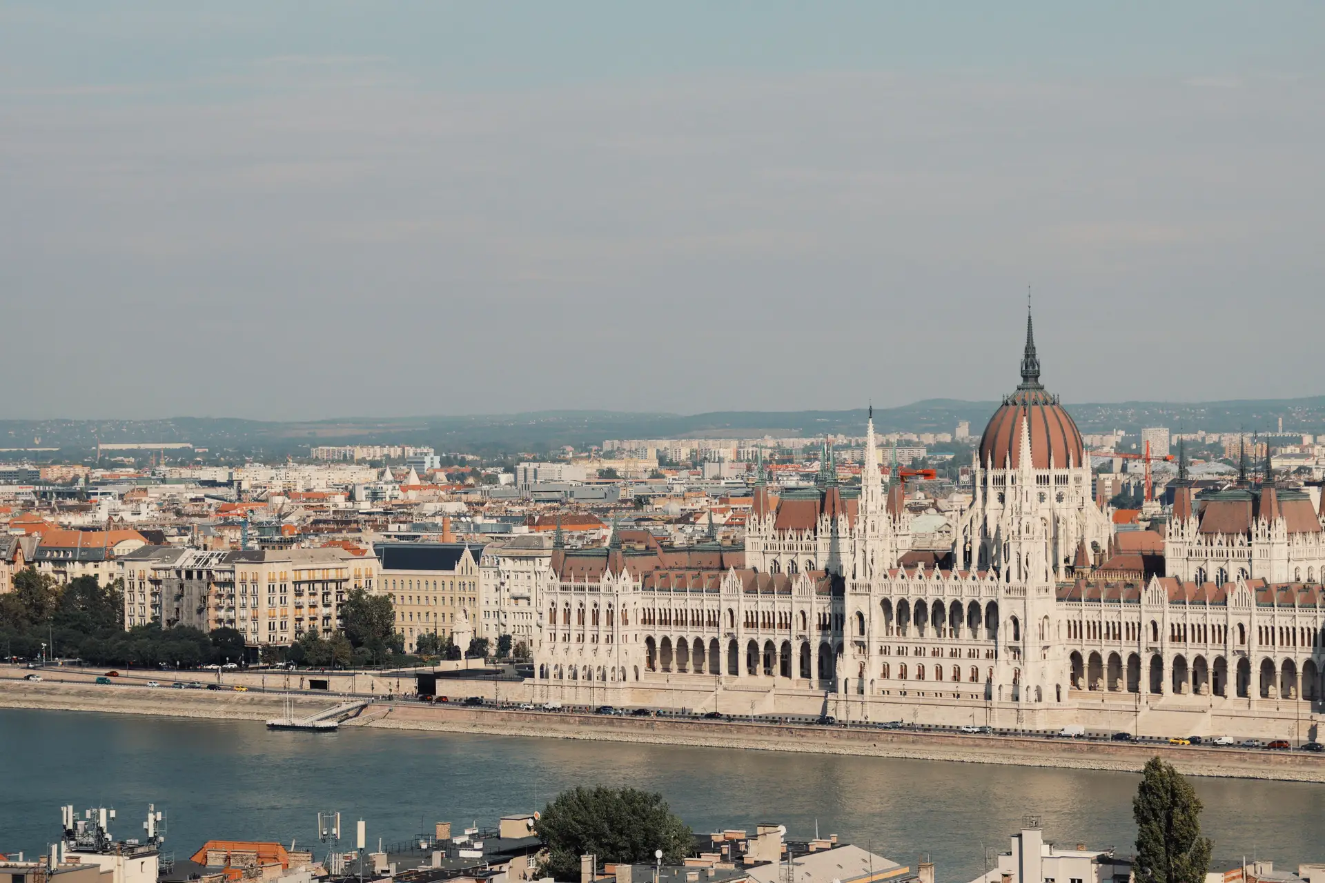 Danube River view